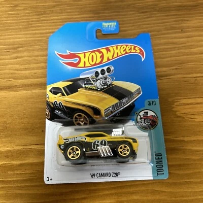 HOT WHEELS 2017 Treasure Hunt '69 Camaro Z28 - Image 1 of 3