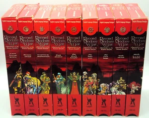 RECORD OF LODOSS WARS Heroic Knight VHS Vol. 1-9 All 27 Episodes Complete Series - Picture 1 of 10