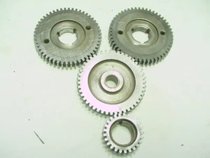 TRIUMPH 750 T140 LATE MODEL TIMING GEAR SET PART # 71-3666, 70-6159, 70-4564 CLE - Picture 1 of 3