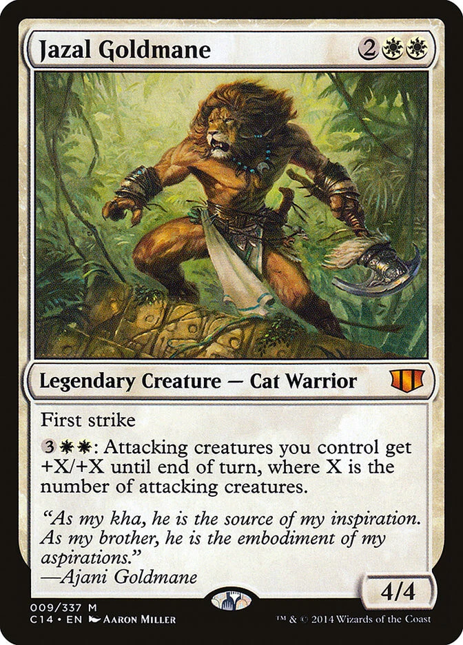 MTG Jazal Goldmane  - Commander 2014 #9 - Image 1 of 1