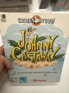 1992 Rare Johnny Castaway Screensaver Screen Antics Windows 3.1 3.5" Floppy CIB! - Picture 1 of 15