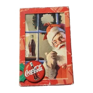 Vintage Coca-Cola Christmas Santa Claus Coke Playing Cards Complete W/Jokers - Picture 1 of 7