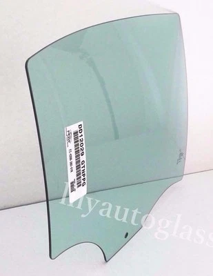 Fits 2010-2013 Mazda 3 4Dr Sedan Passenger Right Side Rear Door Window Glass - Image 1 of 4