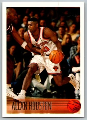 1996-97 TOPPS ALLAN HOUSTON NEW YORK KNICKS #195 - Image 1 of 2