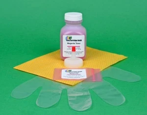 Lexmark CS410dn CS410dtn CS410n Magenta Toner Refill w/Chip 3K Pages (US/Canada) - Picture 1 of 1