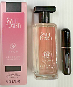 Avon Classic sweet honesty cologne PERFUME Spray 1.7 oz/FREE TRAVEL SPRAY