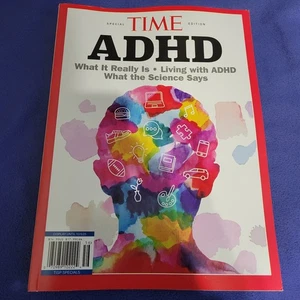 ADHD: Time Magazine 2025 ~ What It Really Is ~ What Science Says ~ Living With - Picture 1 of 6