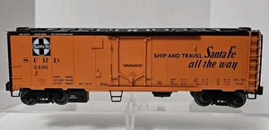 2006 Lionel O Gauge Santa Fe Steel Sided Reefer SFRD 3496 - EX from 6-11896 - Picture 1 of 10