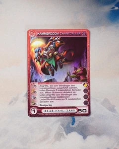 HAMMERDOOM CHANTCALLER - German Error - Ultra Rare Chaotic Card - Picture 1 of 2