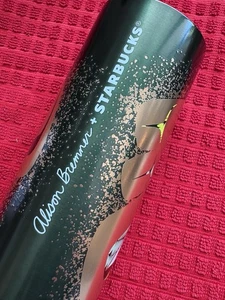 Vaso aislante al vacío Starbucks+Alison Bremner 16 OZ 2024 desgaste menor - Imagen 1 de 7