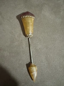 Honig Bernstein Bakelit Art Deco Stecknadel ausgefallen ausgefallen - Bild 1 von 8