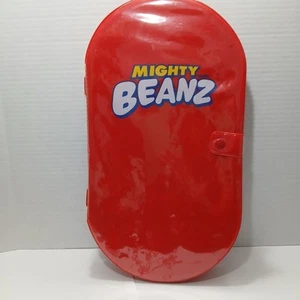 Mighty Beanz Lot of 37 PLUS Mighty Beanz Storage Carrying Case Incl Hulk Hogan - Foto 1 di 9