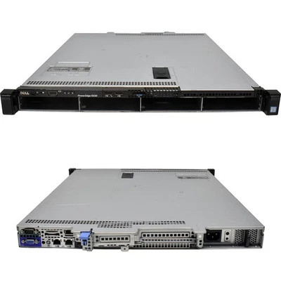 Dell PowerEdge R230 Server E3-1270 v5 3.60 GHz 16GB PC4 Perc H330 iDRAC8 4x LFF  - Bild 1 von 4