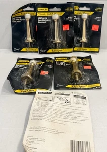 Lot Of 5 Stanley Solid Doorstop 804015 Solid Brass Please Read - Picture 1 of 5