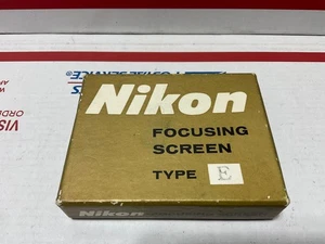 Pantalla de cuadrícula de enfoque Nikon tipo E para Nikon F, F2 - Imagen 1 de 10