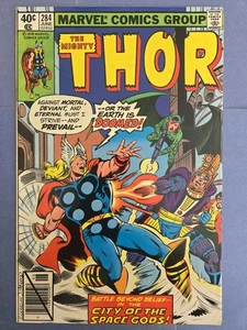 MARVEL COMICS - DER MÄCHTIGE THOR - BAND 1 - # 284 - JUN 1979 - BRONZEZEIT - Bild 1 von 12