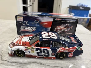 Kevin Harvick 2012 Budweiser Nascar Unites 1/24 Diecast Patriotic Action #29  - Picture 1 of 6