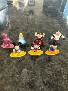 Disney Nano Metal Figs 7 Topolino Minnie Alice Cheshire Scrooge 2017 Jada Toys - Foto 1 di 6