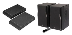 Elegante 2.0 Stereo-Regal-Lautsprecher R1380T von Edifier in Schwarz ISO Set - Bild 1 von 8