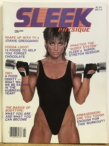 February 1985 SLEEK PHYSIQUE WOMEN'S BODYBUILDING MAGAZINE Kris Alexander - Bild 1 von 1
