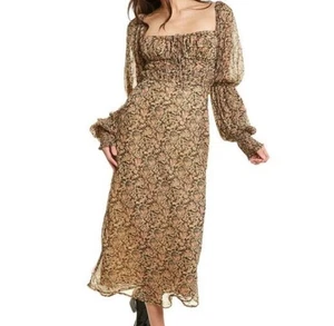 NWT Free People Aglow Bohemian Midi Dress - Size M - Picture 1 of 9