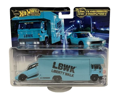 Hot Wheels Team Transport Nissan Skyline 2000 GT-R LBWK & Fleet Flyer Brand New - Image 1 of 4