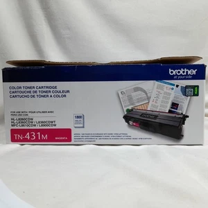 Versiegelt ~ Original Brother TN-431M Magenta TN431M Tonerkassette ~ Neu.   - Bild 1 von 15