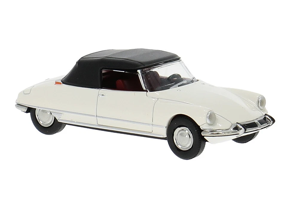 Brekina 14234 Citroen DS 19 Cabriolet, Bianco, 1963, H0, Nuovo 2025 - Immagine 1 di 1