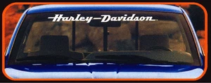 HARLEY DAVIDSON Motor Cycles Windshield Decal 003 - Picture 1 of 2