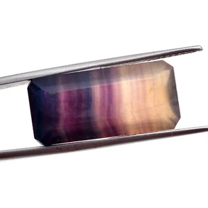 Hermosa piedra para hacer joyas de fluorita en forma de baguette 31,65 quilates 26x12x9 mm - Imagen 1 de 6