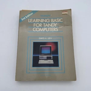 Vintage Learning BASIC for Tandy Computers David A Lien 1986 ST534B4 Radio Shack - Picture 1 of 6