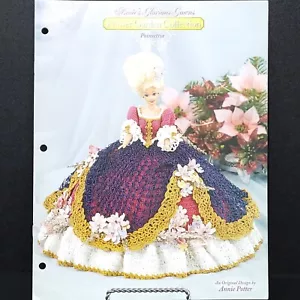 Annies Glorious Gowns Poinsettia Crochet Pattern Flower Garden Collection - Picture 1 of 2
