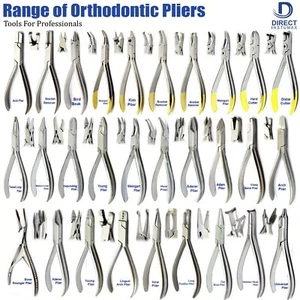 Dental Orthodontic Pliers Distal Ligature Wire Bending Hold Cutter Ortho Braces - Picture 1 of 87