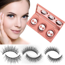 Reusable Self- Eyelashes No Lashes or Glue Needed, False Lashes Stable and Easy 