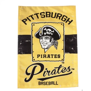 Pittsburgh Pirates Banner Flag 28 x 44 Retro - Picture 1 of 1