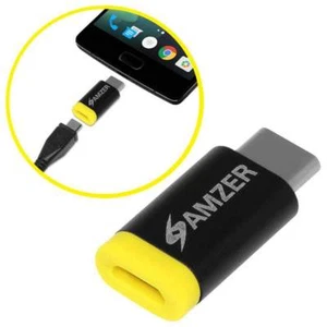 AMZER TYPE-C CONNECTOR TO MICRO USB SYNC & CHARGE ADAPTER FOR LENOVO ZUK Z1 - Picture 1 of 6