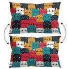 Colorful Cats Pillow Covers 12x20 Reversiblecat Pillow Casescat Decor For Hom...