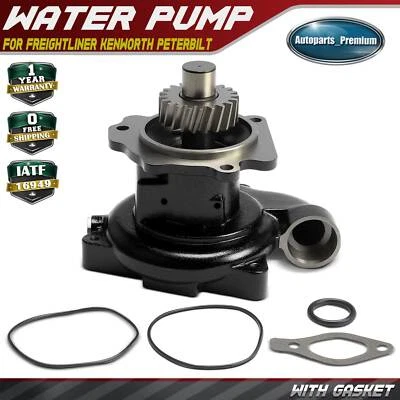 Engine Water Pump for Freightliner International Harvester Kenworth Peterbilt - Image 1 of 4