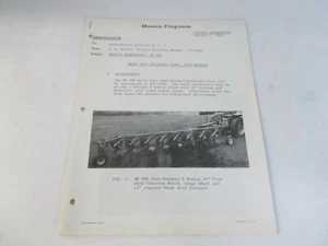 Memorandum prodotto aratro semimontato Massey Ferguson MF 880 resistente - Foto 1 di 5