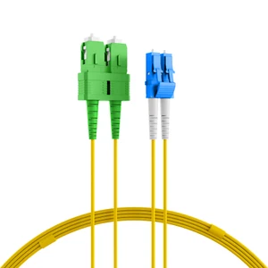 Câble fibre optique ProfiPatch duplex LC-SC/APC monomode 9/125μ OS2 20m - Photo 1/2