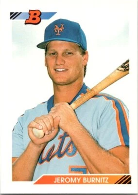 1992 Bowman -    #189 Jeromy Burnitz - Image 1 of 2