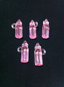  Plastic Baby Shower Party Favors/Mini Baby Bottles/Feeding Bottle/24 Pieces