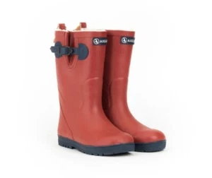 AIGLE Gummistiefel Woodypop2 Kinder Gefüttert Größe 27  - Bild 1 von 2