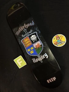 SUPER RARE Geoff Rowley Motorhead FLIP Skateboard Deck Pro Model - Picture 1 of 9