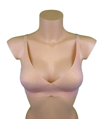 Sloggi ZERO Microfibre 2.0 Soft bra BH Bralette Haut Cameo Beige 00ME/ME Bustier - Bild 1 von 3