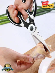 Stainless Steel Scissors Kit with Panda Design Handle for Kitchen BBQ Cutting - Picture 1 of 9