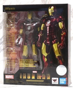 FIGURA DE ACCIÓN BANDAI S.H.FIGUARTS MARVEL IRON MAN IRON MAN MK-III (MARK 3) 155mm - Imagen 1 de 5
