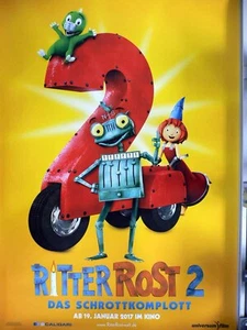 Ritter Rost 2 - Das Schrottkomplott - Teaser - Filmposter 120x80cm gerollt - Picture 1 of 1