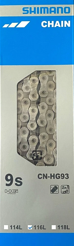 Shimano Shimano Kette CN-HG93 9-fach 116 Glieder NEU & OVP 13988