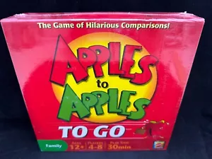 Apples to Apples To Go Family Card Game 2007 New in Shrink 4-8 players ages 12+ - Picture 1 of 7